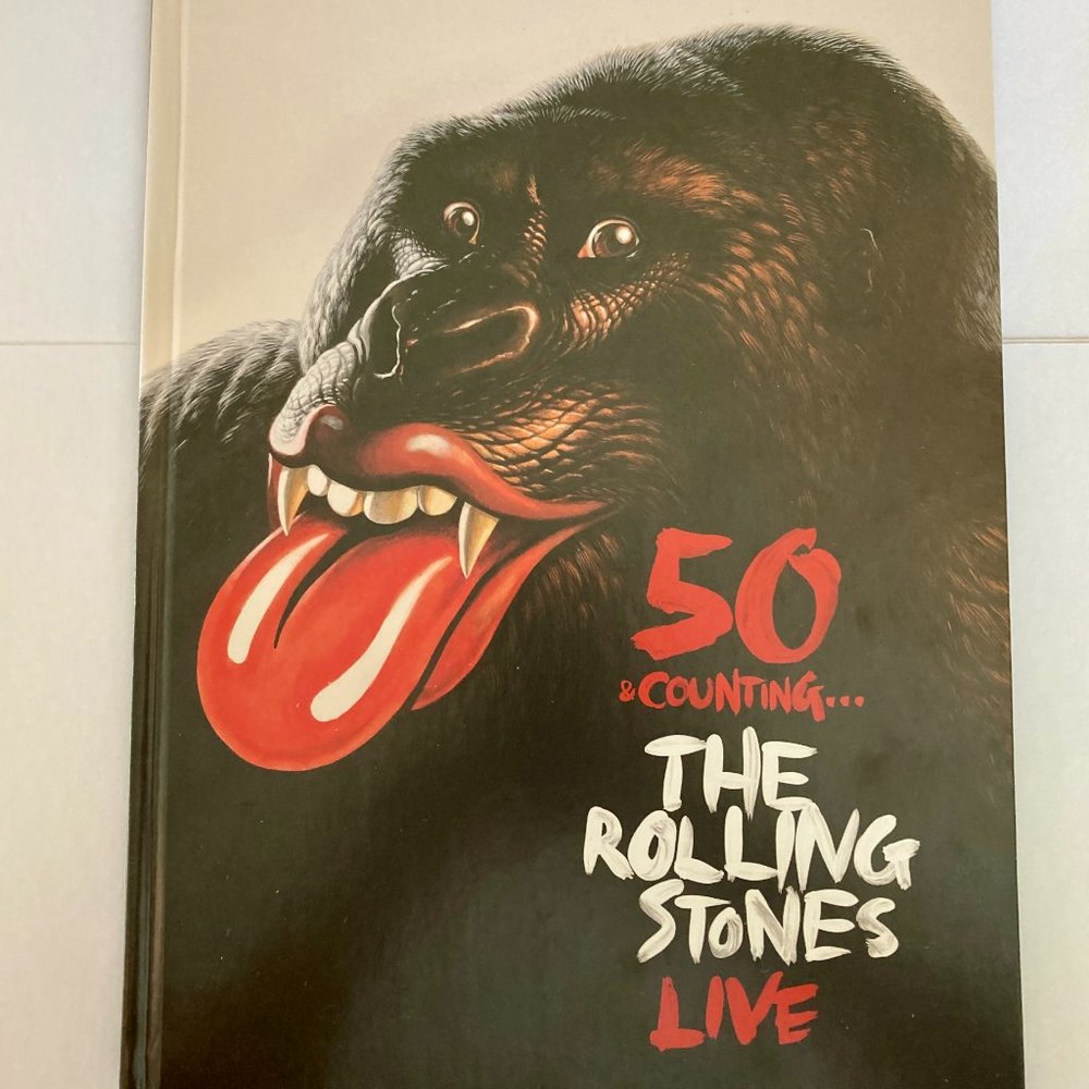 50 & Counting THE ROLLING STONES LIVE Official Concert Tour Program Book
